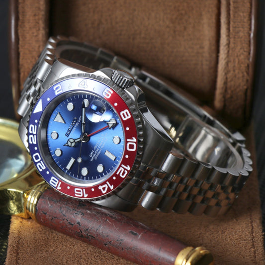 Pepsi GMT Automático – Classic Traveler NH34