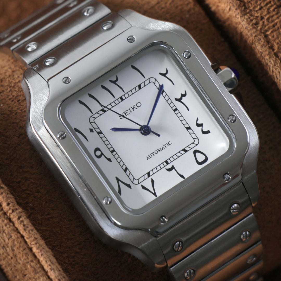 Square Steel Automático – Classic Integrated NH35