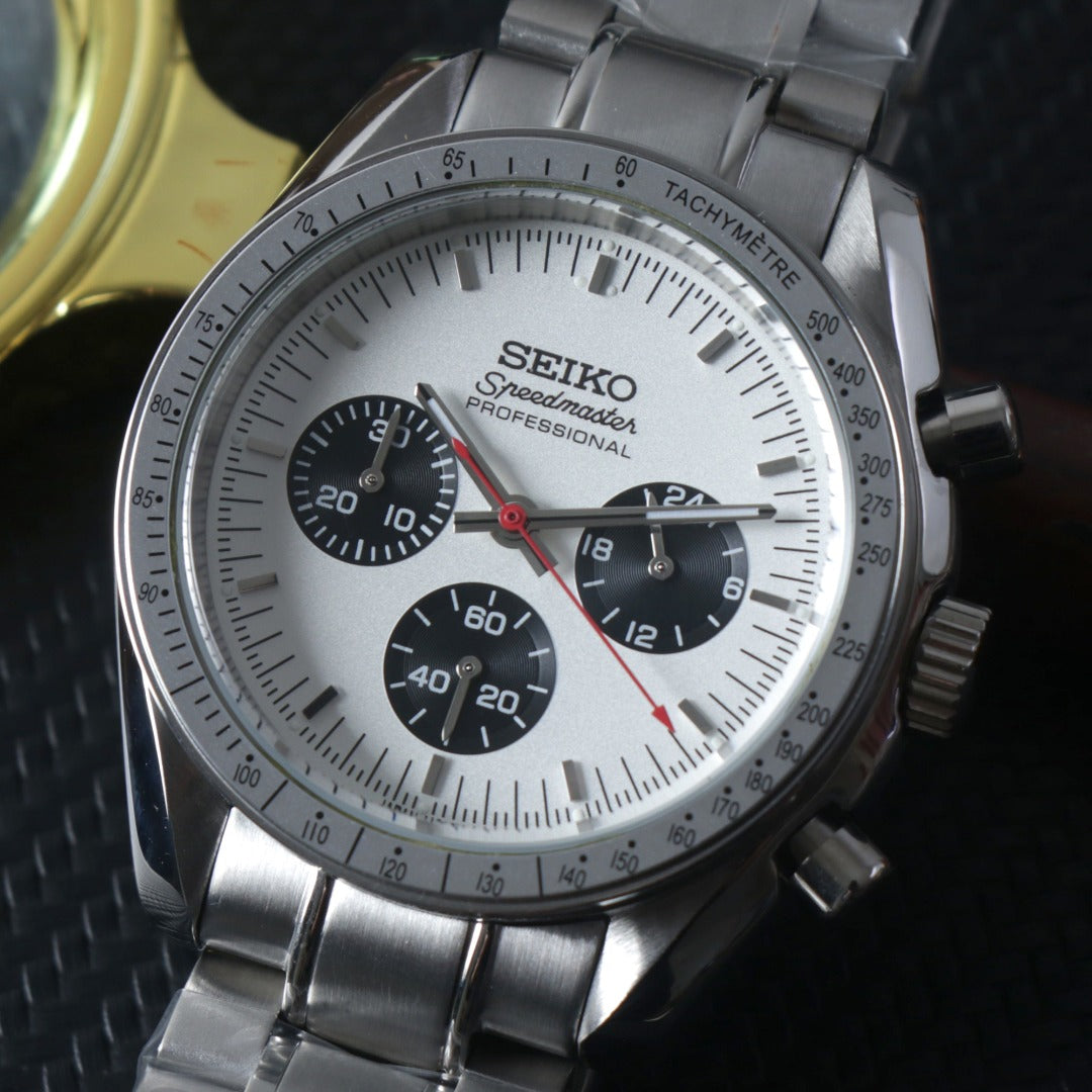 Classic Chrono Blanco – Racing Heritage