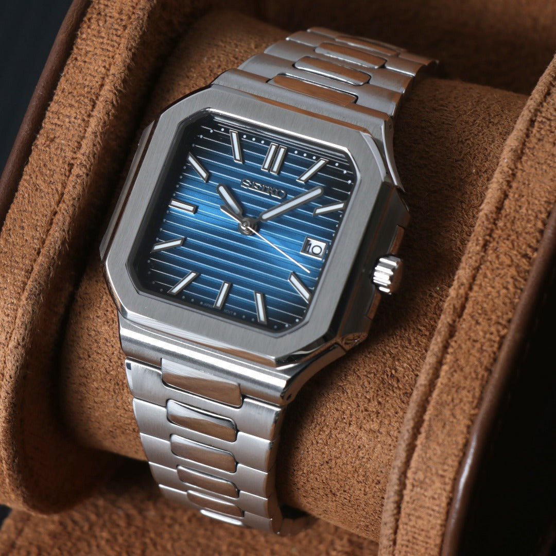 Square Azul Automatic – Classic Steel NH35