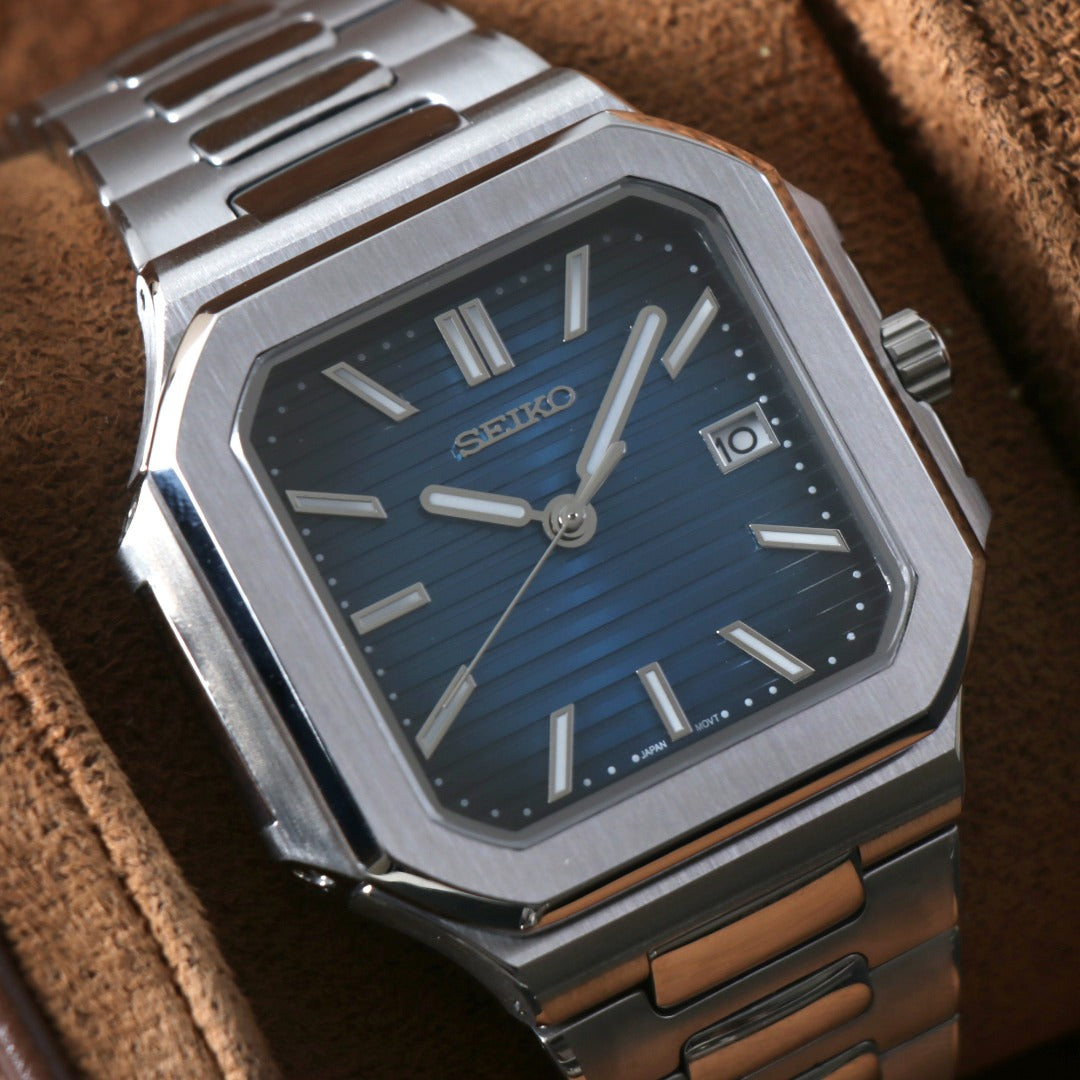 Square Azul Automatic – Classic Steel NH35