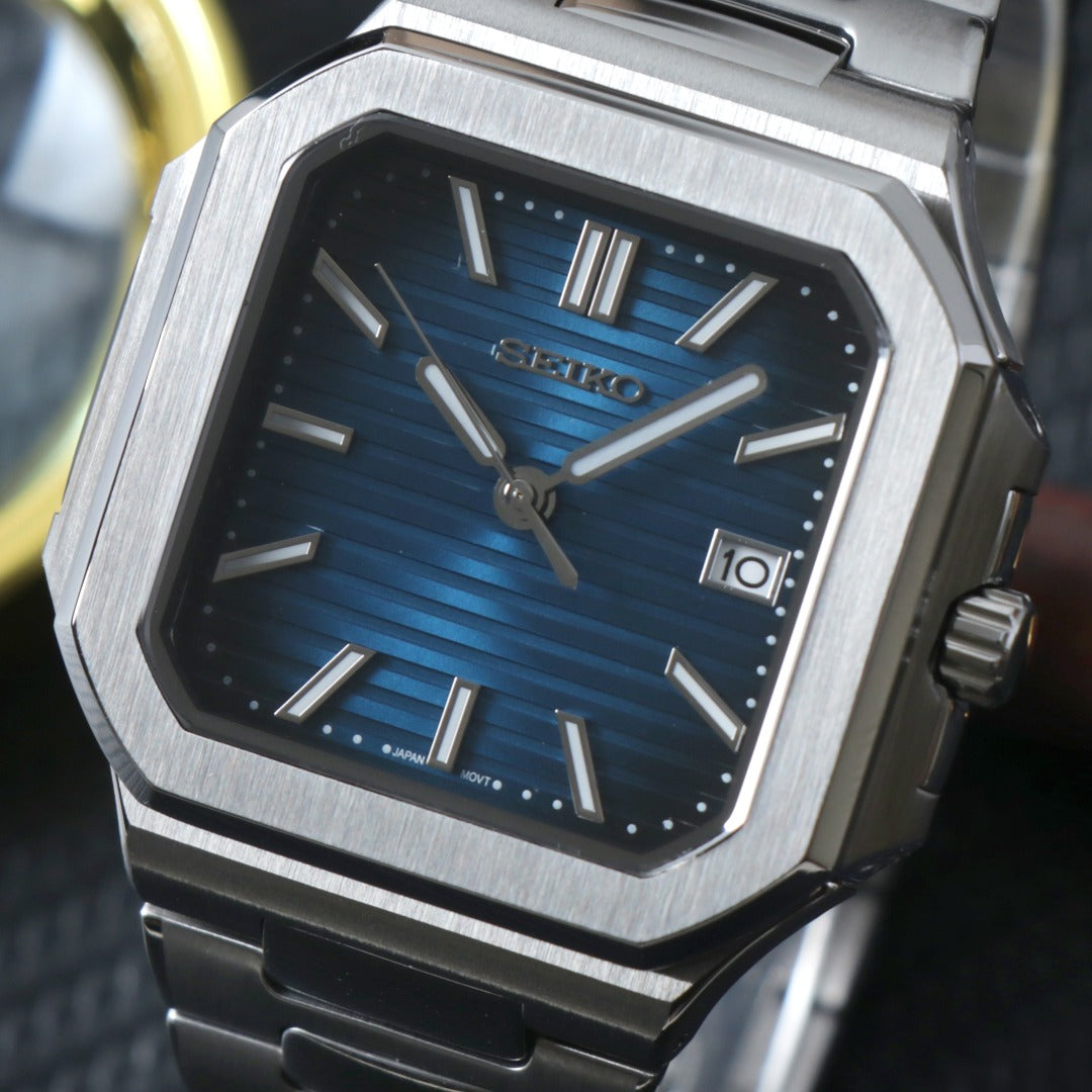 Square Azul Automatic – Classic Steel NH35