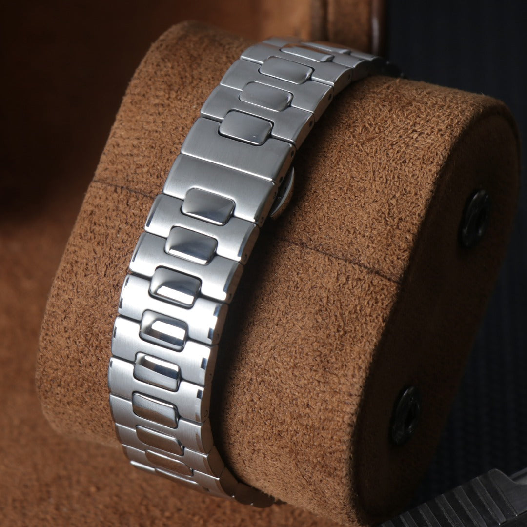 Square Azul Automatic – Classic Steel NH35