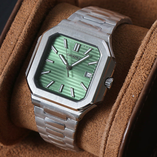 Square Verde Automatic – Classic Steel NH35