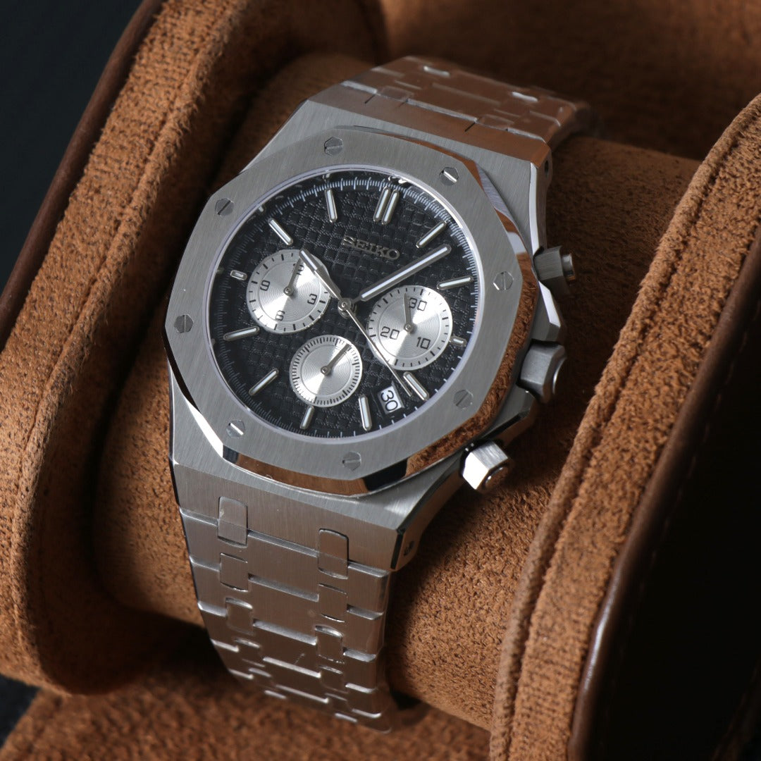 Octagonal Chrono Negro – Sport Racing VK63