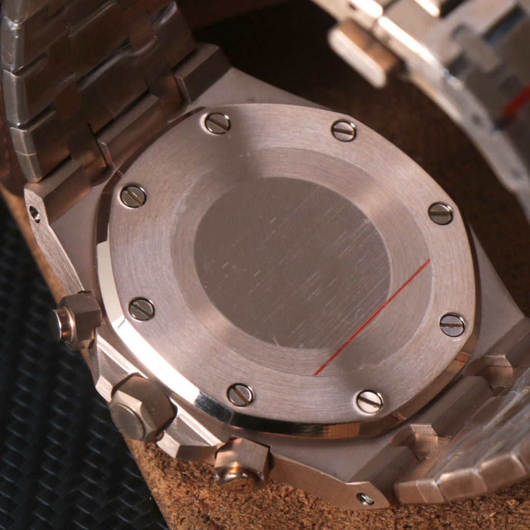 Octagonal Chrono Azul Rose – Sport Racing VK63