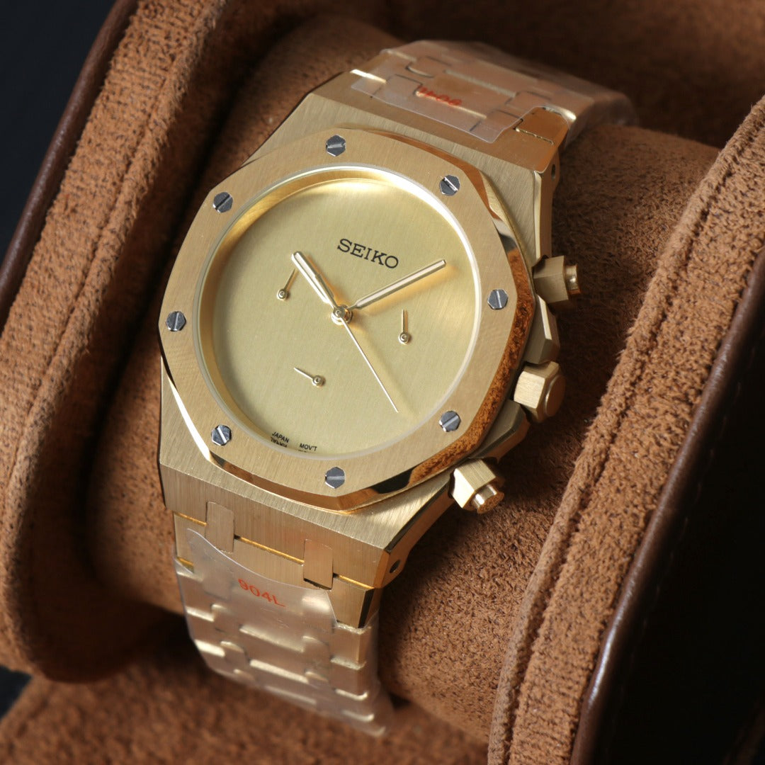 Octagonal Gold Automatic – Classic Sport NH35