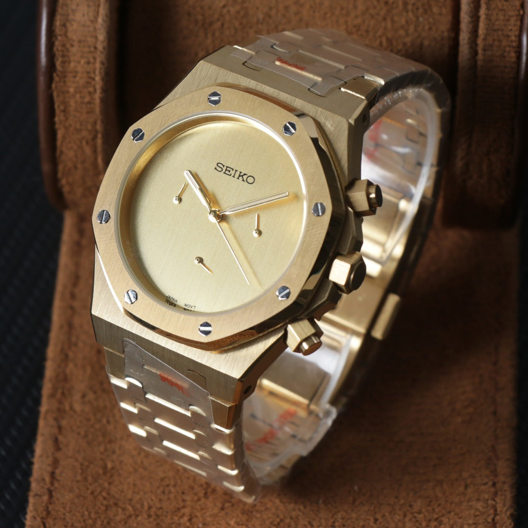 Octagonal Gold Automatic – Classic Sport NH35