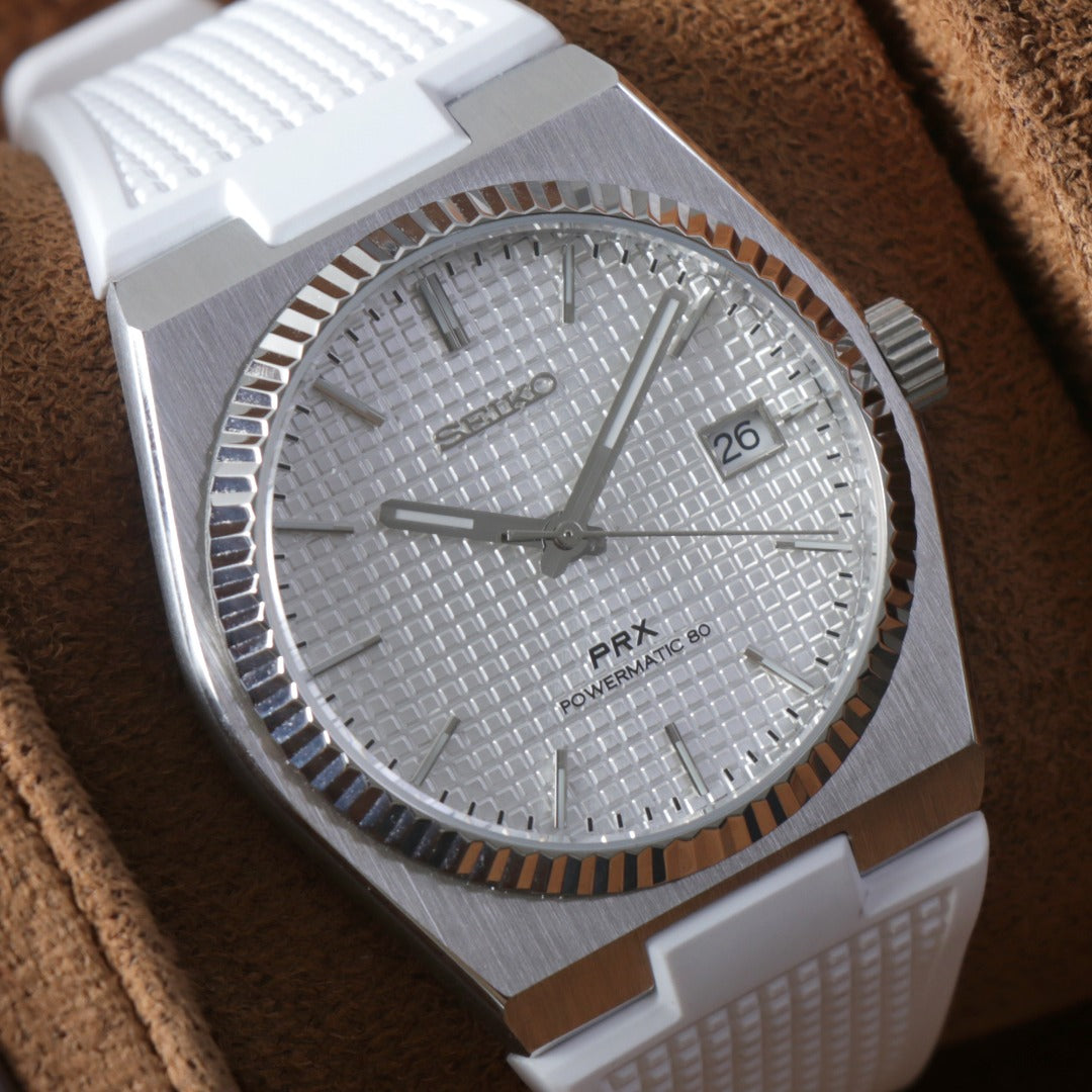 Integrated Sport Automatic Silver Texture – NH35