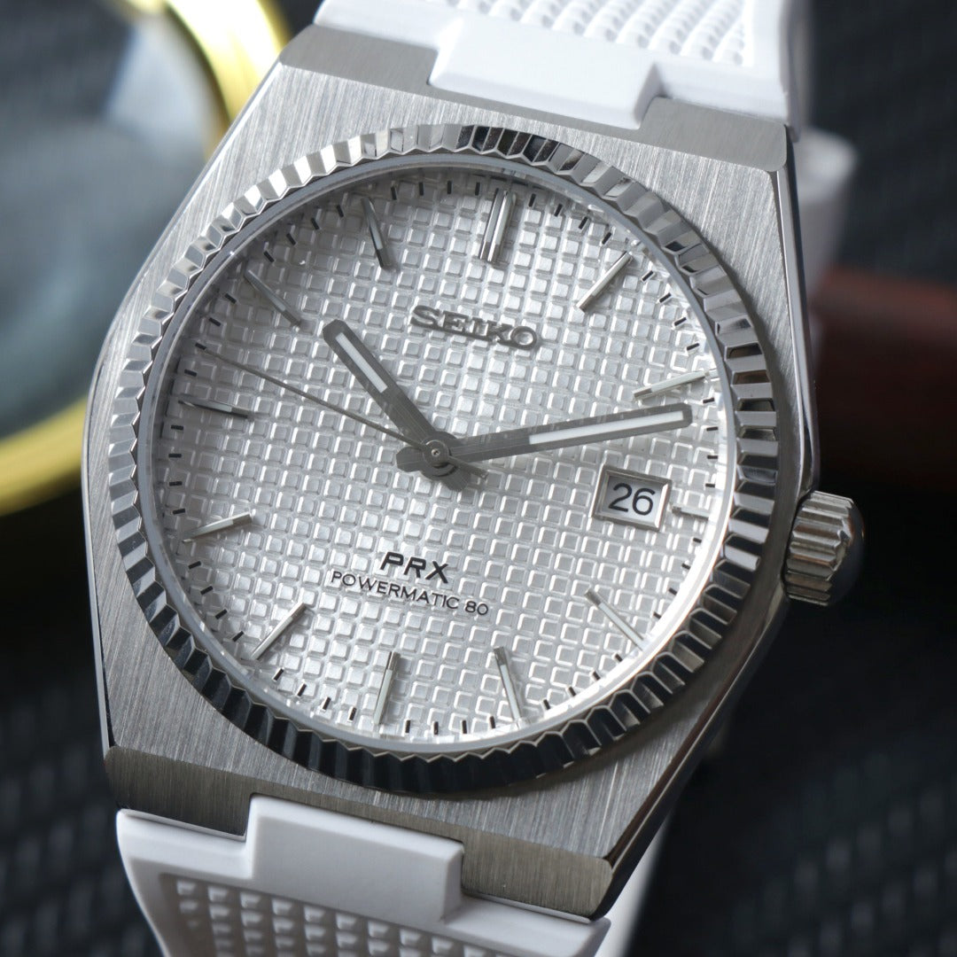 Integrated Sport Automatic Silver Texture – NH35