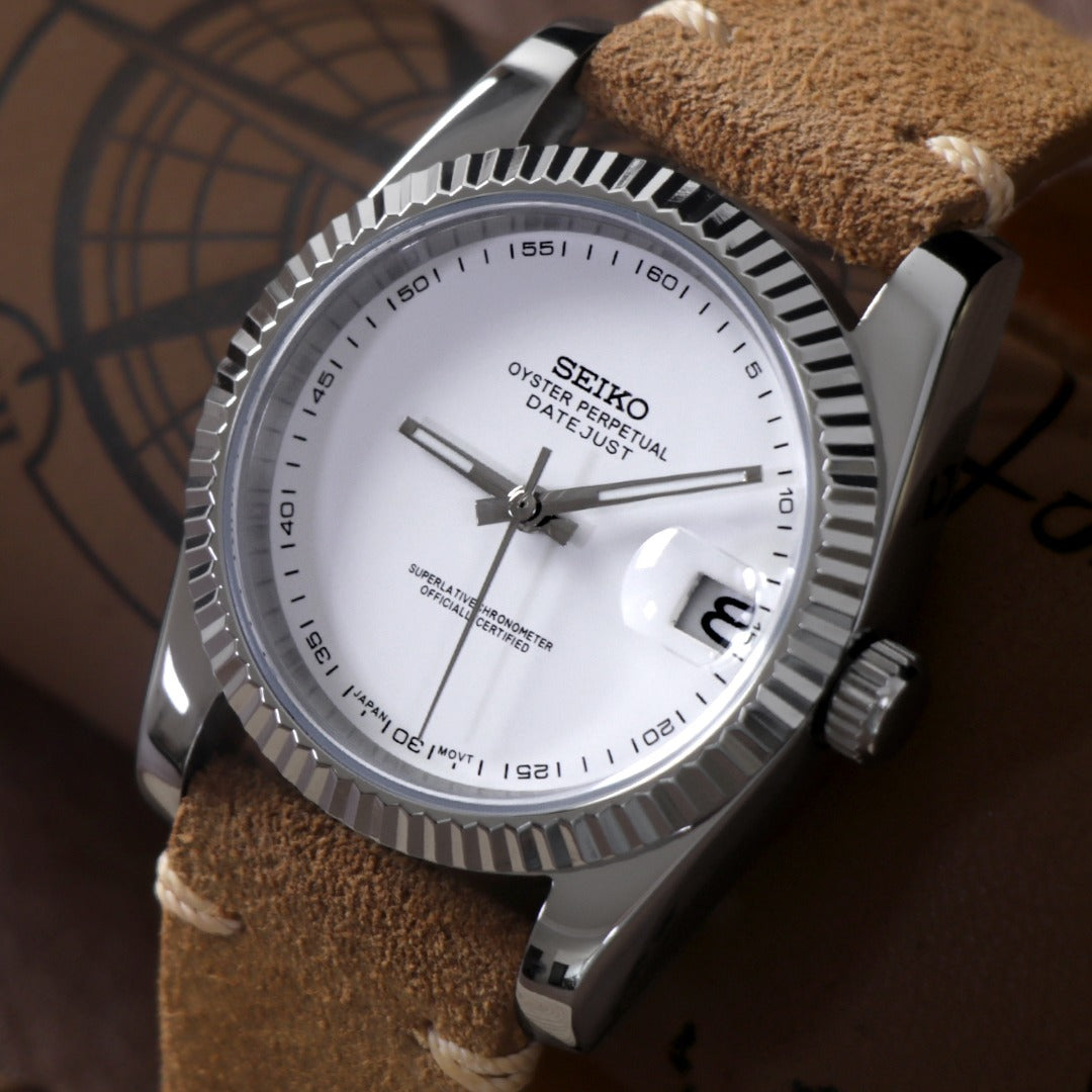Classic Date Automático White Dial – NH35
