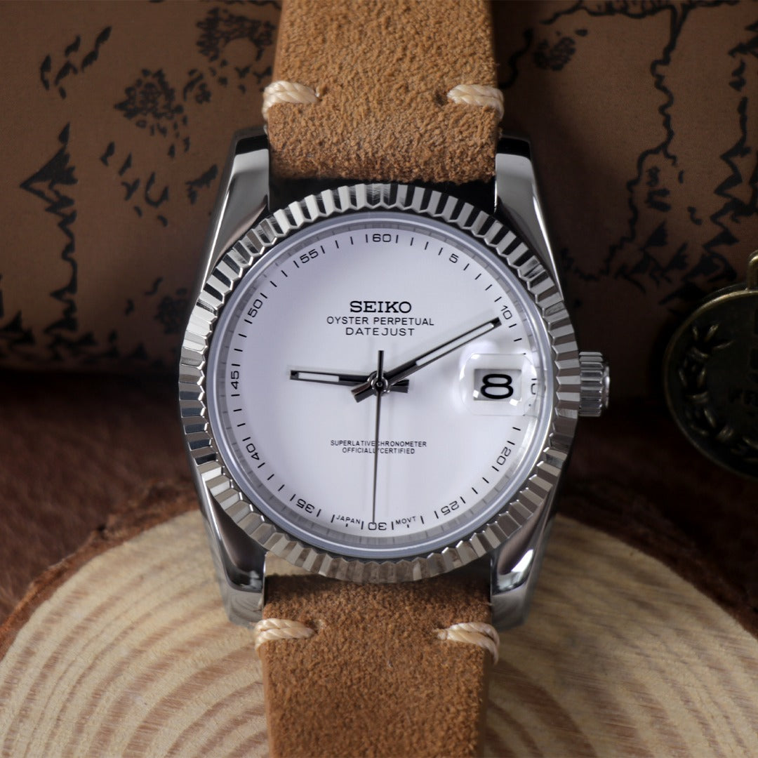 Classic Date Automático White Dial – NH35