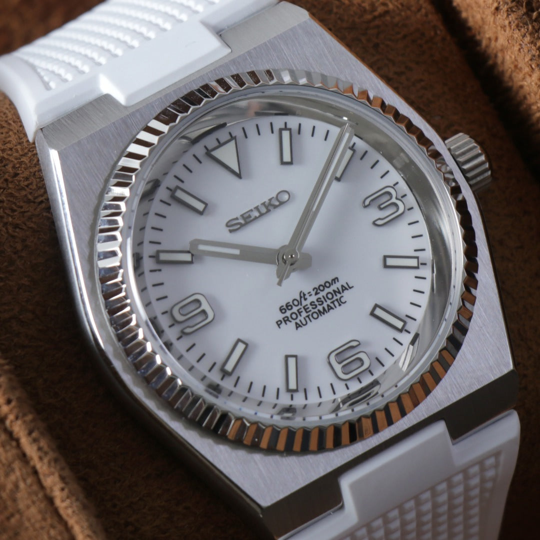 Integrated Sport Automatic White Dial – NH35