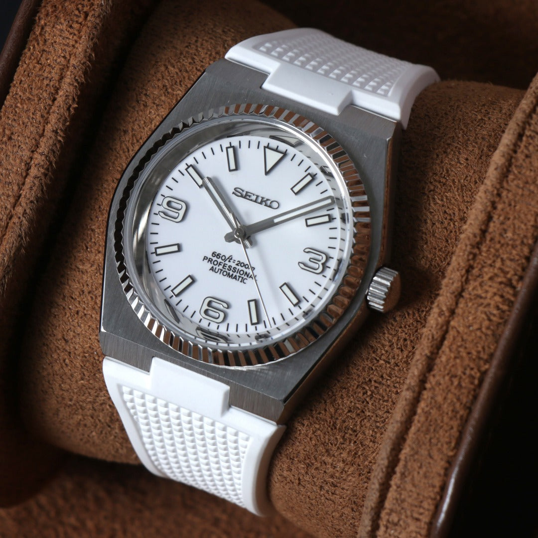 Integrated Sport Automatic White Dial – NH35