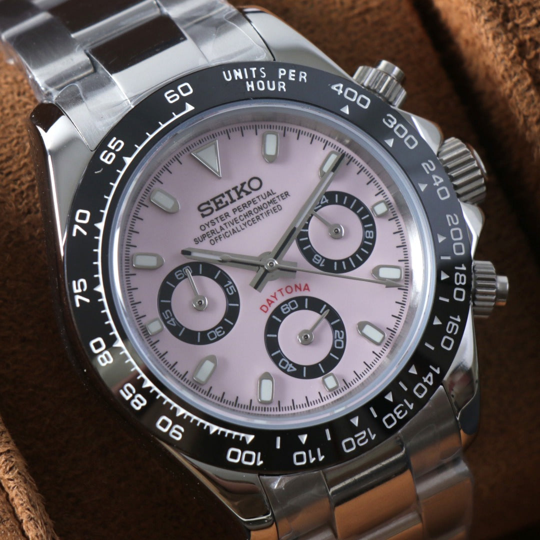 Chrono Racing Silver Dial – VK63