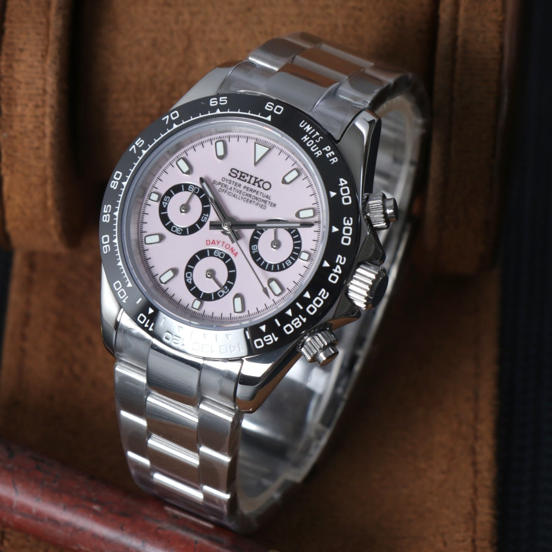 Chrono Racing Silver Dial – VK63