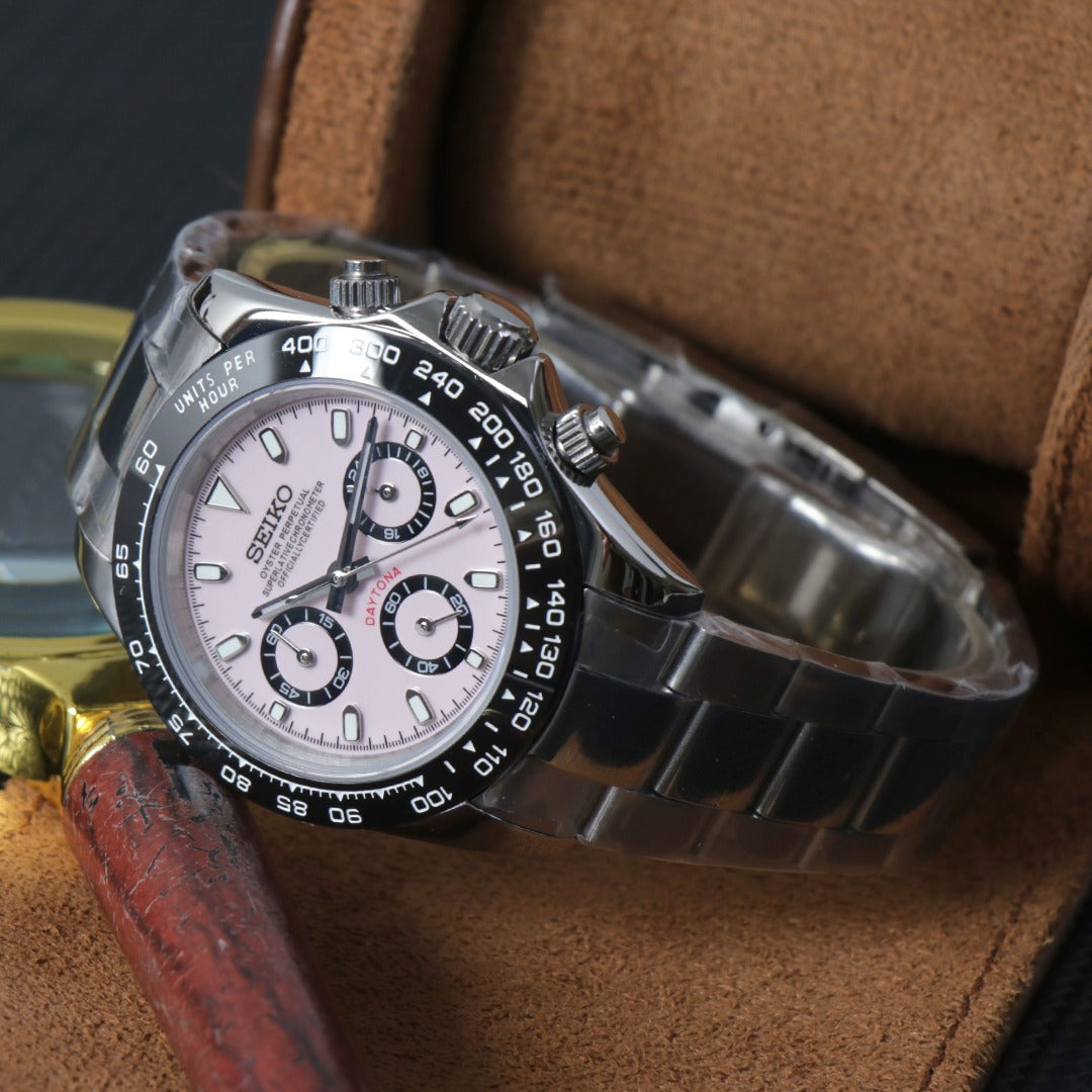 Chrono Racing Silver Dial – VK63