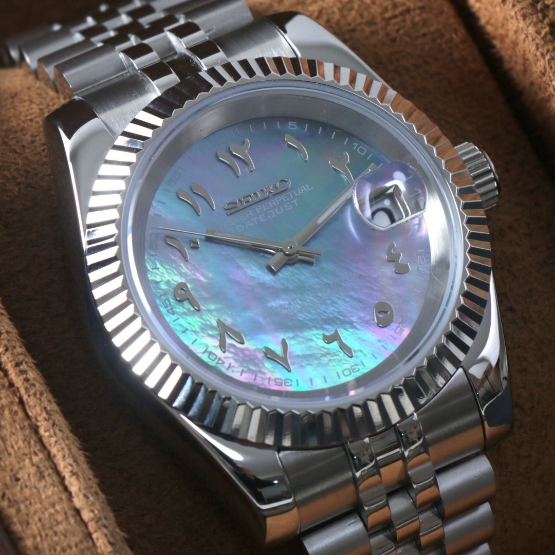 Classic Pearl Automatic Silver Dial – NH35