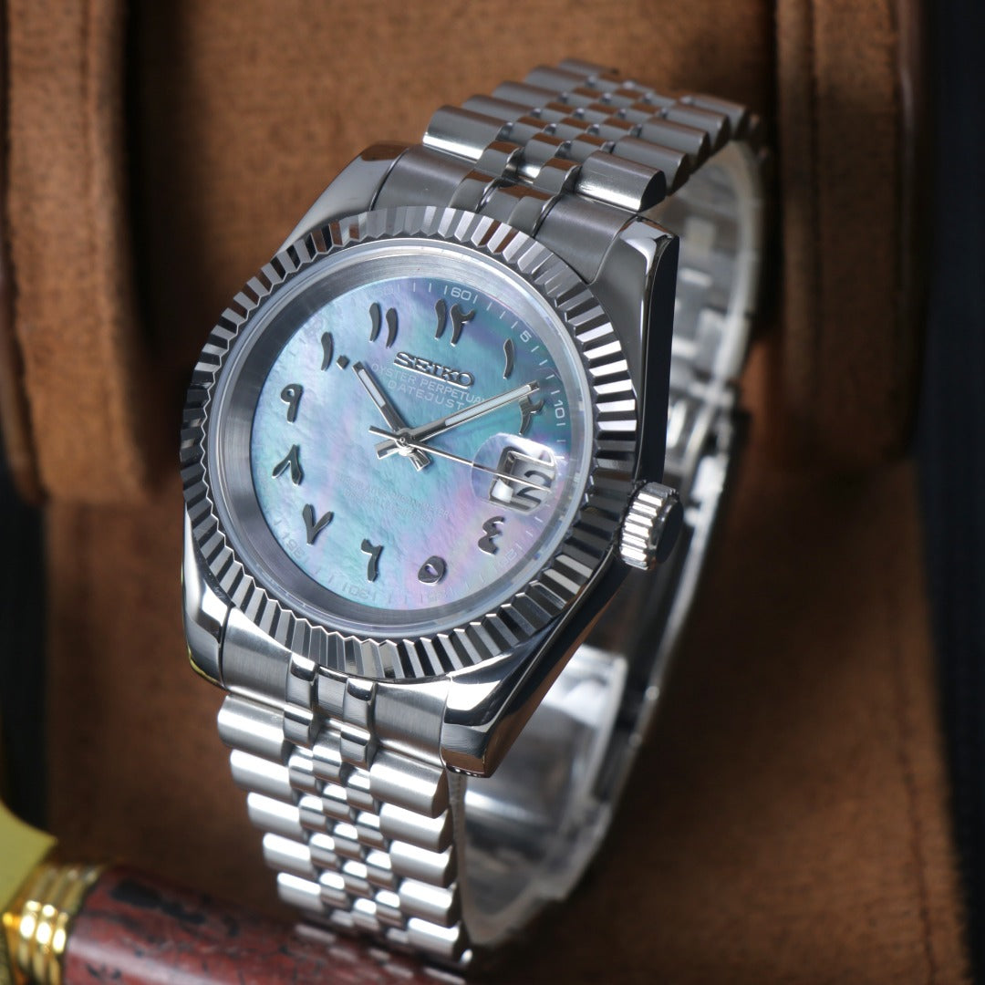 Classic Pearl Automatic Silver Dial – NH35