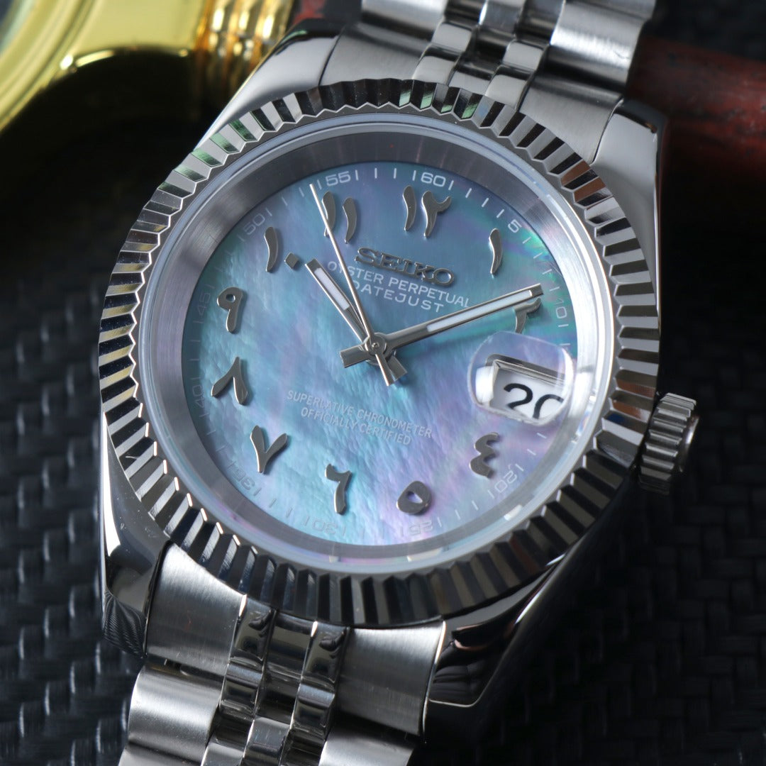 Classic Pearl Automatic Silver Dial – NH35