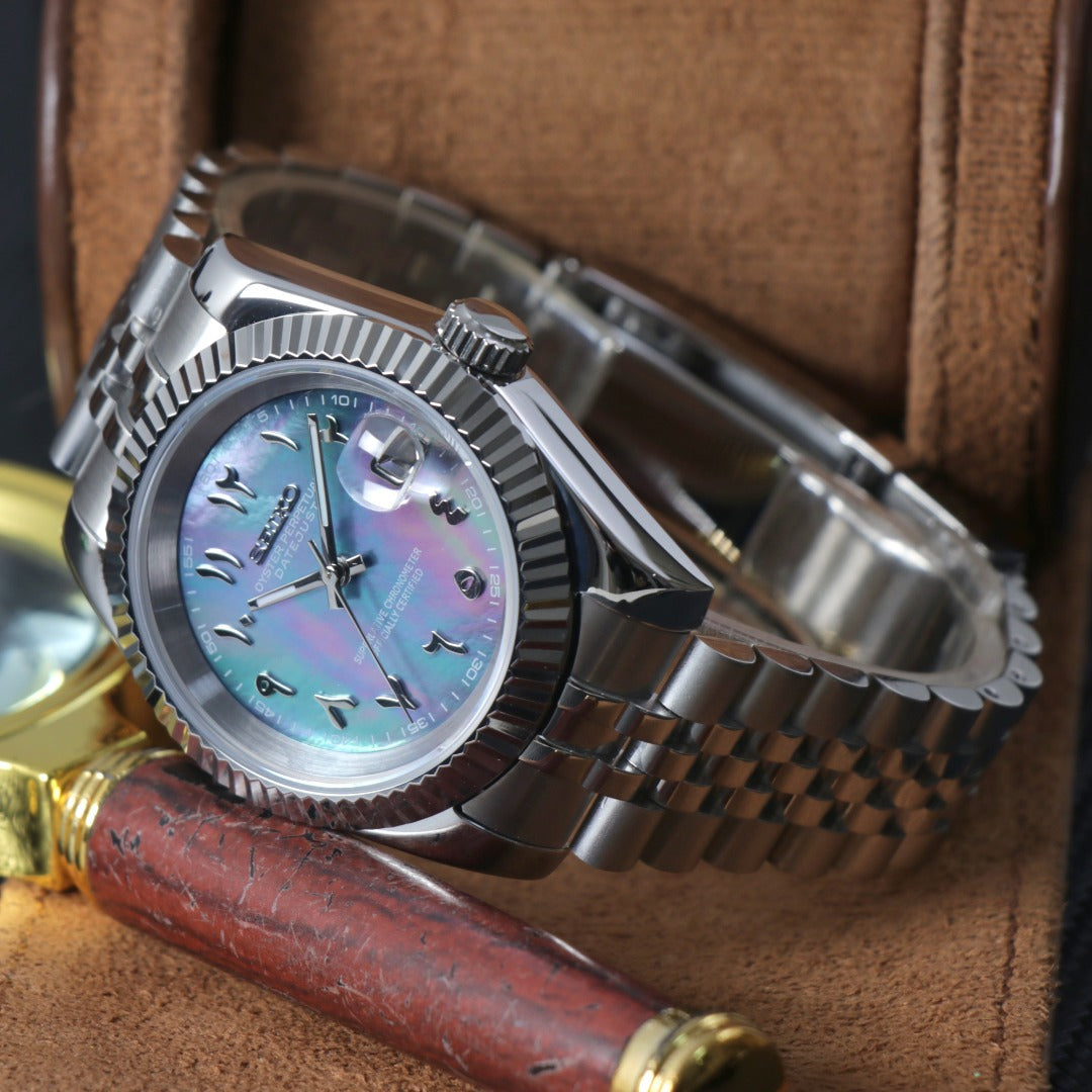 Classic Pearl Automatic Silver Dial – NH35