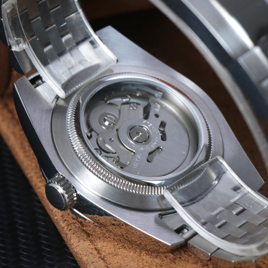 Classic Pearl Automatic Silver Dial – NH35