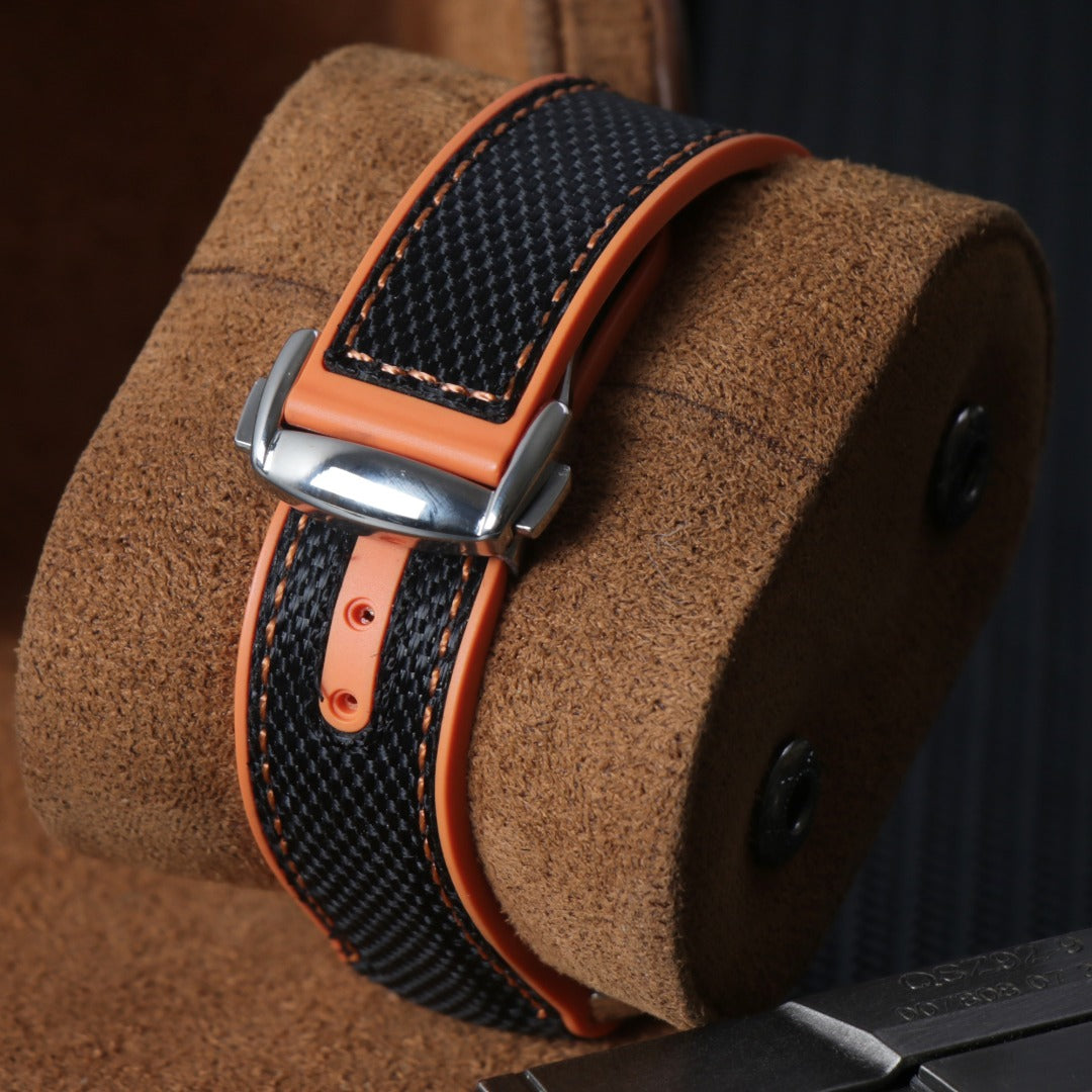 Ocean Diver Automático Black & Orange – NH35