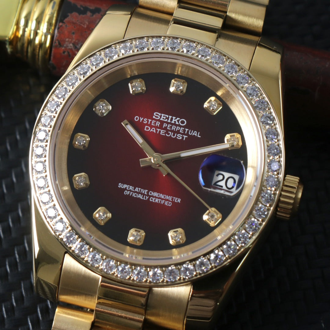 Reloj Classic Automático Gold Diamond – 39 mm | NH35