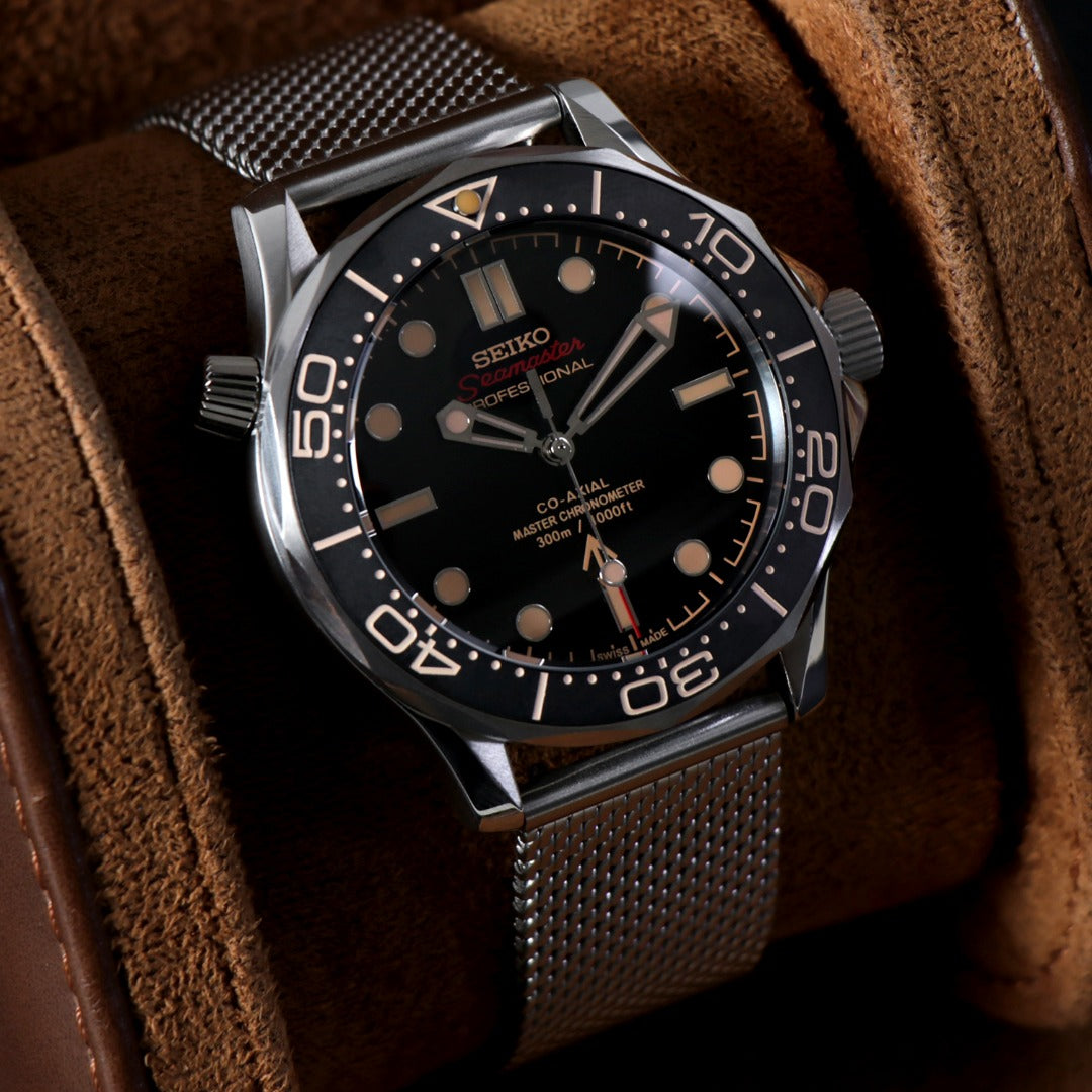 Reloj Ocean Diver Automático Black Dial – NH35