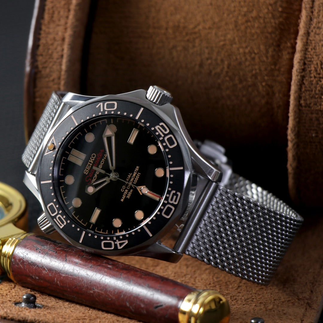 Reloj Ocean Diver Automático Black Dial – NH35