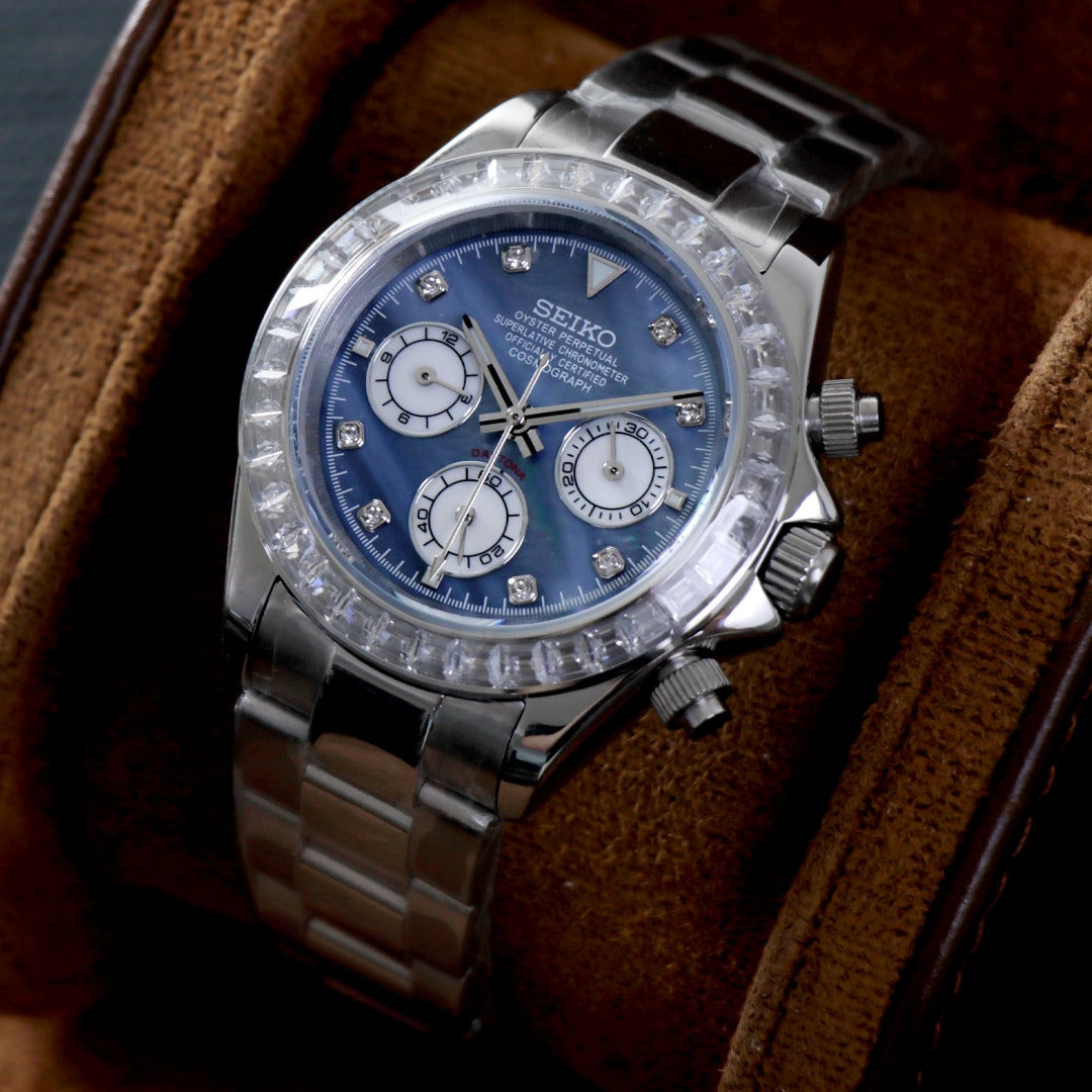 Reloj Chrono Racing Automático Blue Dial – VK63