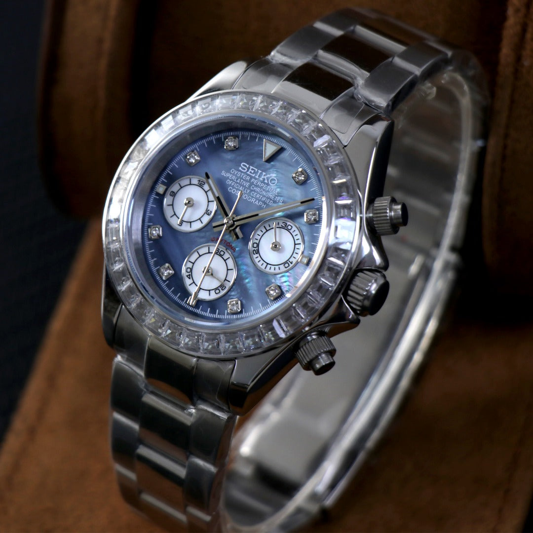 Reloj Chrono Racing Automático Blue Dial – VK63