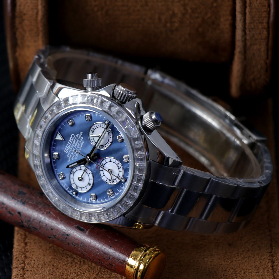 Reloj Chrono Racing Automático Blue Dial – VK63