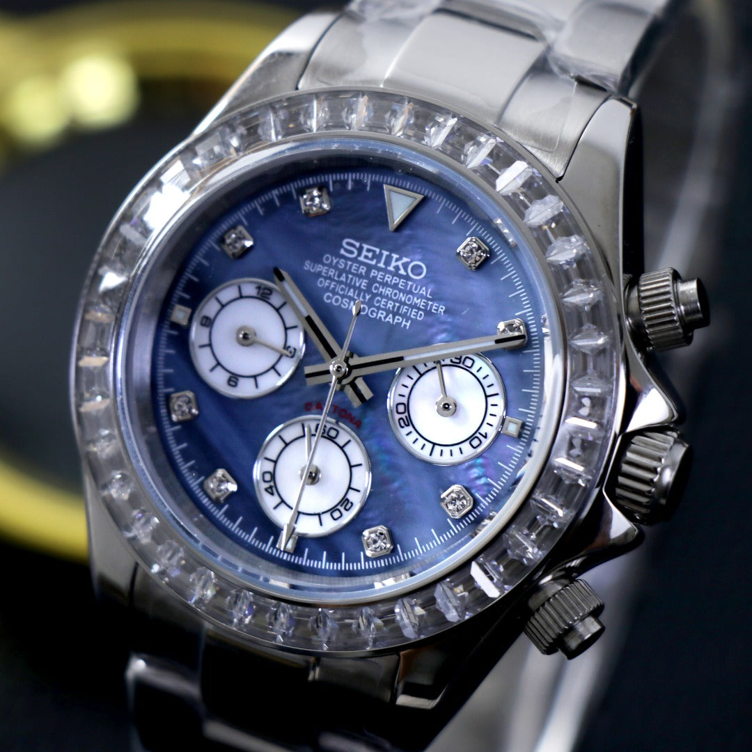 Reloj Chrono Racing Automático Blue Dial – VK63