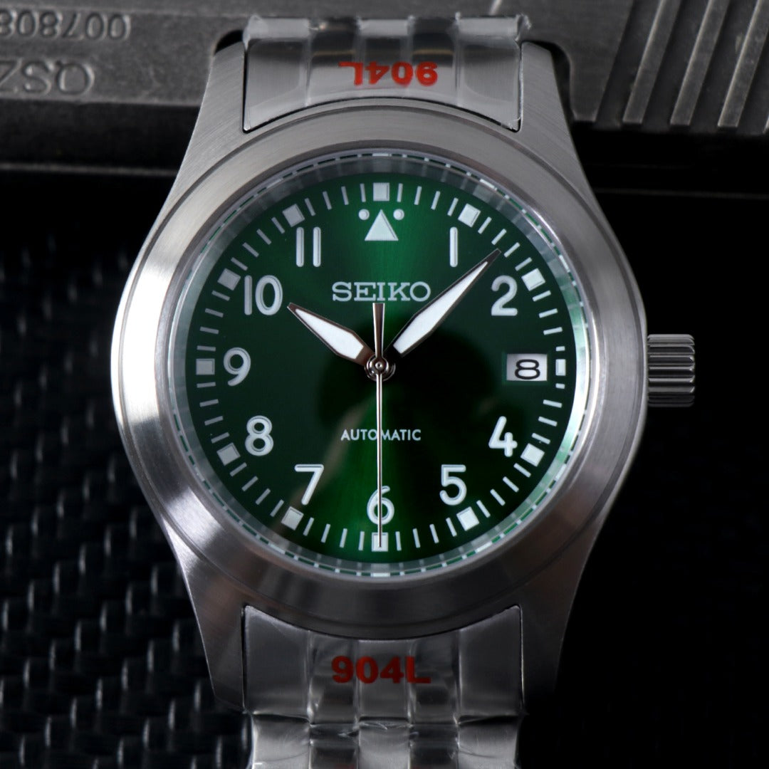 Reloj Field Classic Automático Green Dial – NH35