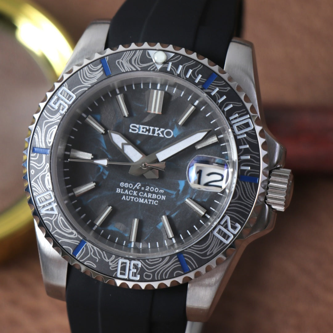 Ocean Diver Automatic Black – NH35