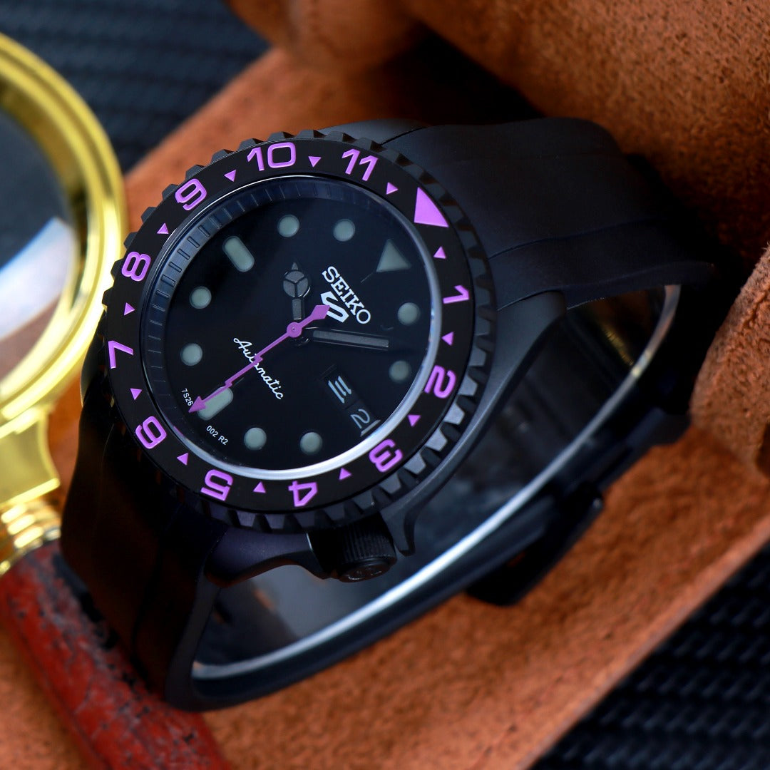 Diver Black Purple Automático – NH36