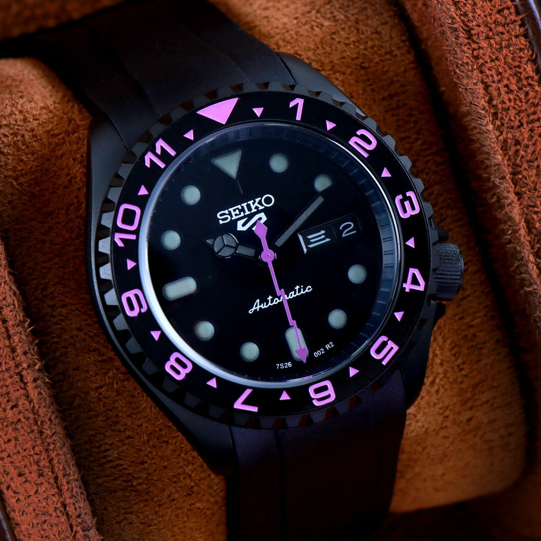 Diver Black Purple Automático – NH36