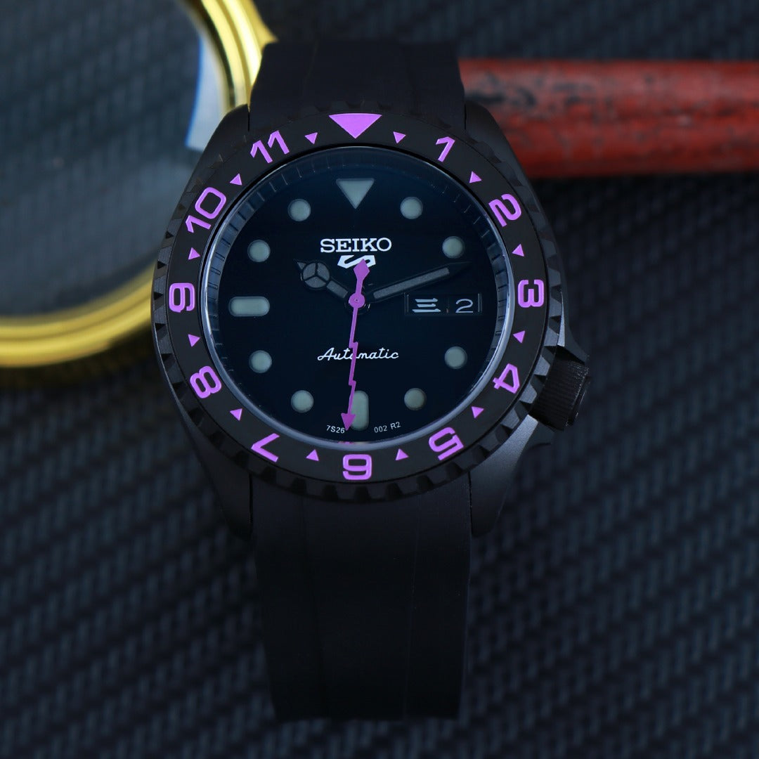Diver Black Purple Automático – NH36
