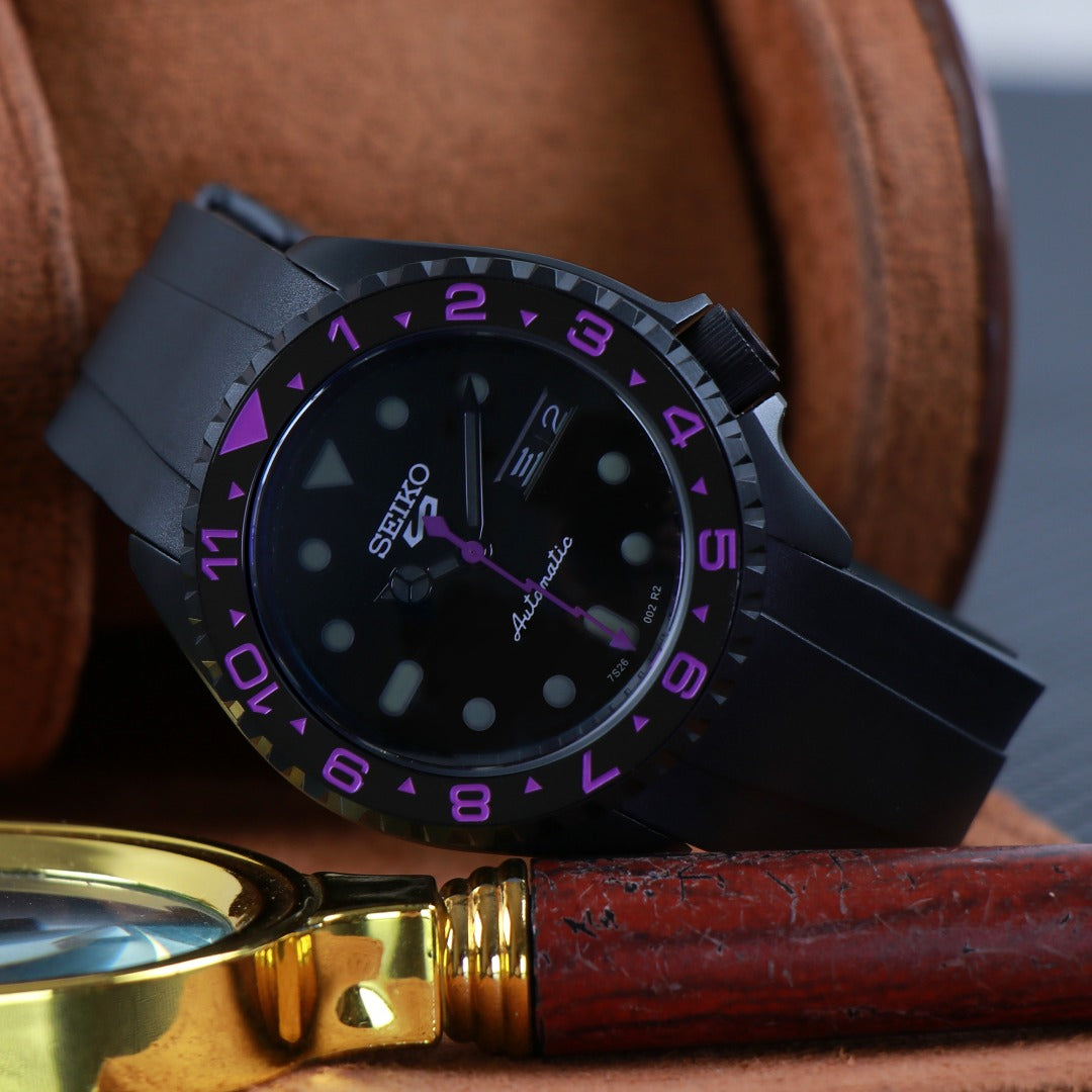Diver Black Purple Automático – NH36