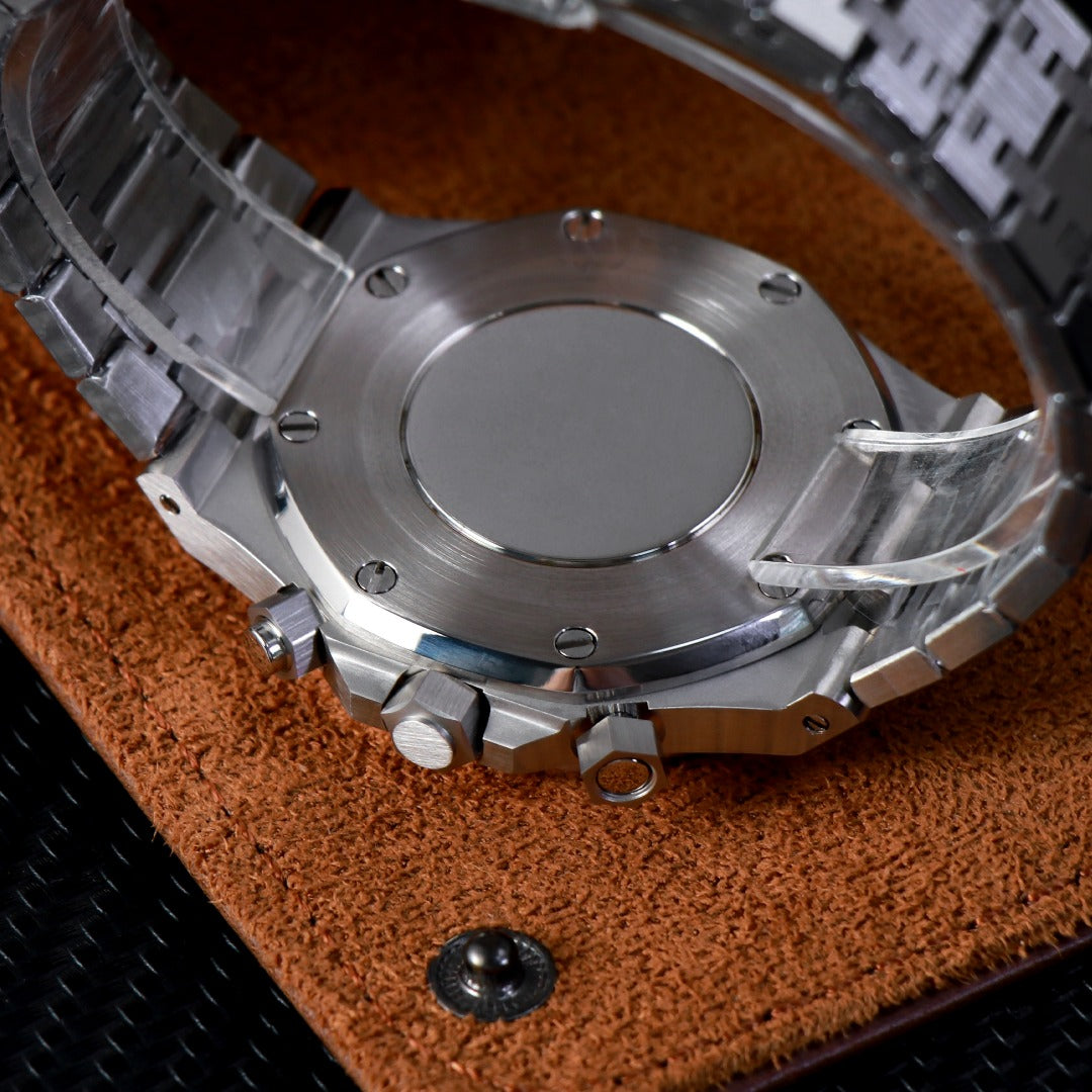 Octagonal Chrono Blue Steel – VK63 Sport