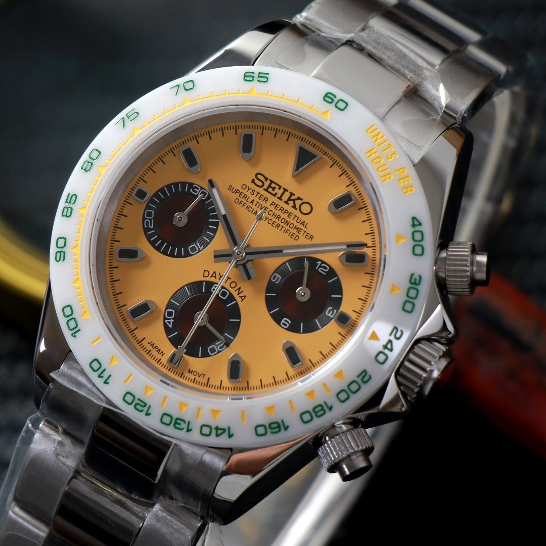 Chrono Golden Racing – Cronógrafo VK63 40 mm