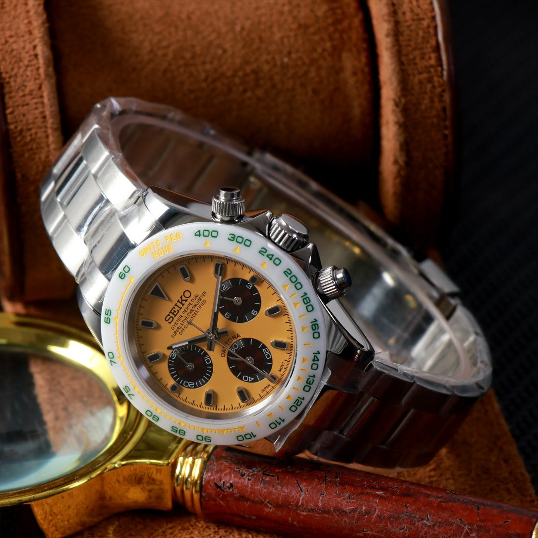 Chrono Golden Racing – Cronógrafo VK63 40 mm