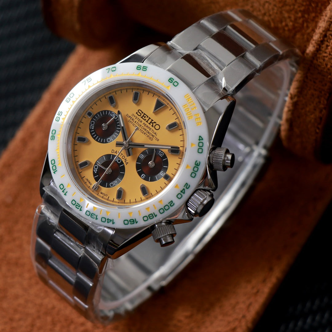 Chrono Golden Racing – Cronógrafo VK63 40 mm