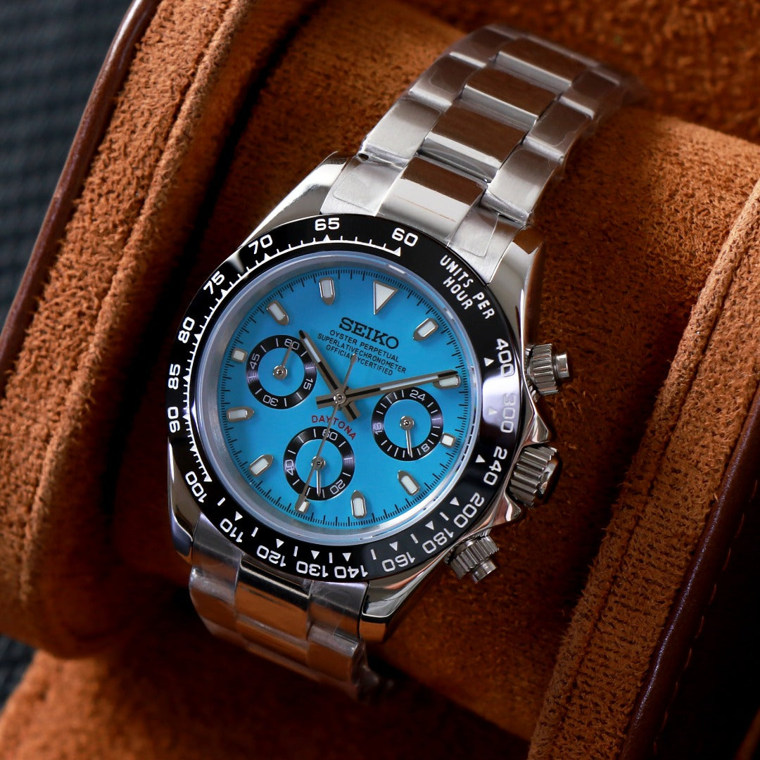 Chrono Ice Blue Racing – Cronógrafo VK63 40 mm