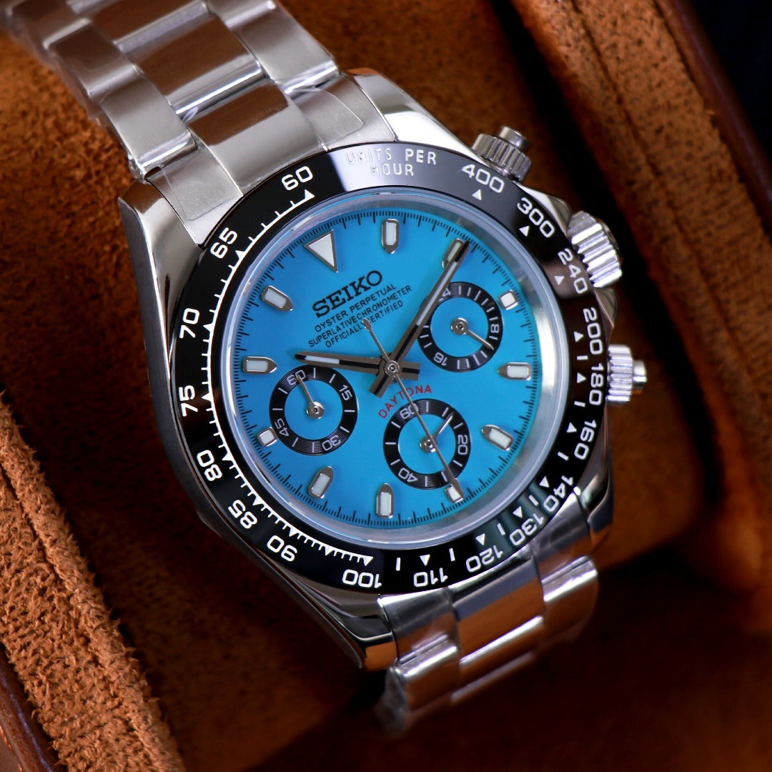 Chrono Ice Blue Racing – Cronógrafo VK63 40 mm
