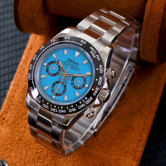 Chrono Ice Blue Racing – Cronógrafo VK63 40 mm