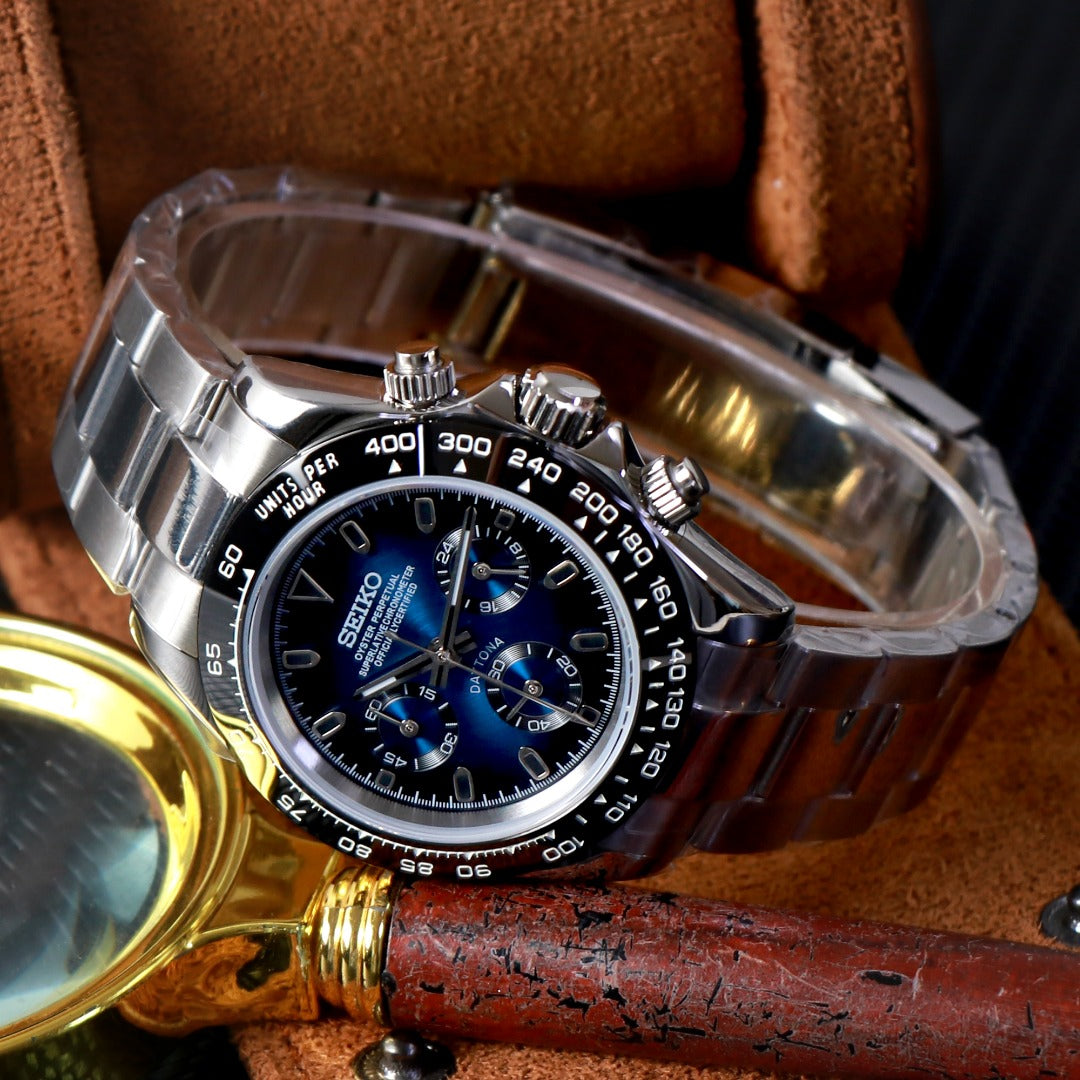 Chrono Blue Shadow – Cronógrafo VK63 40 mm