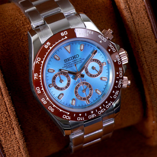 Chrono Ice Blue Racing – Cronógrafo VK63 40 mm
