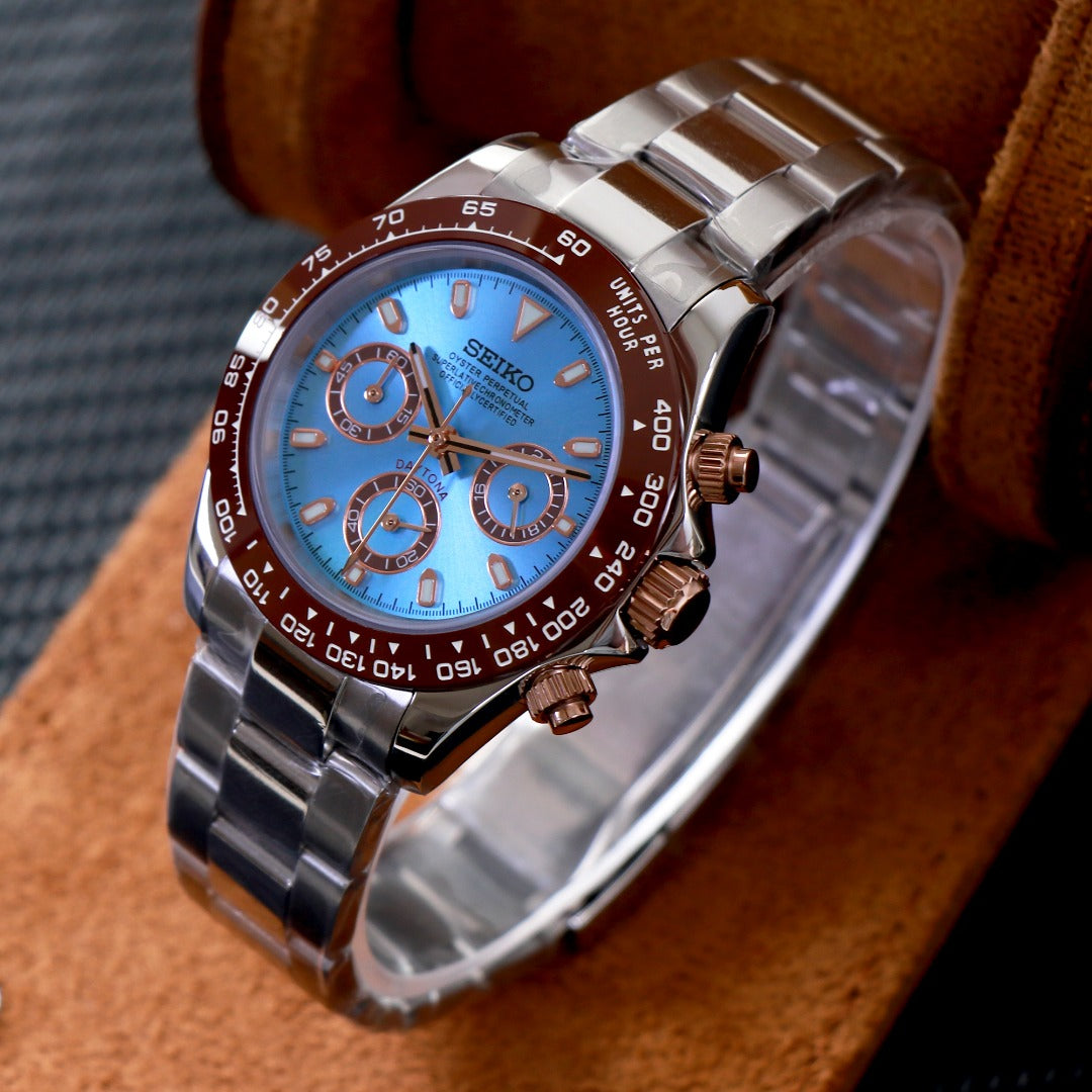 Chrono Ice Blue Racing – Cronógrafo VK63 40 mm